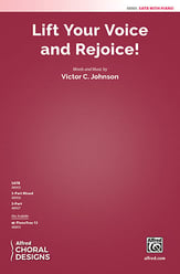 Lift Your Voice and Rejoice! SATB choral sheet music cover